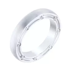 Кольцо обручальное из золота AAR_6636_WG