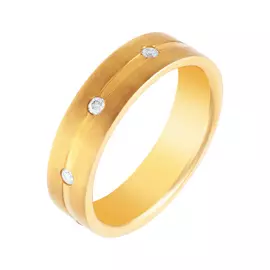 Кольцо обручальное из золота C761DWM4A-M_KO_YG