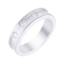 Кольцо обручальное из золота C831DWM4D-M_KO_WG