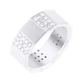 Кольцо обручальное из золота DR1377W-H_WG