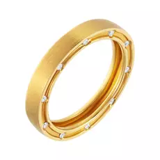 Кольцо обручальное из золота EZDR-D32491L_YG