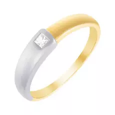 Кольцо обручальное из золота RGDA-3560-M1_WJ