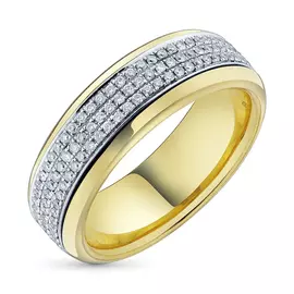 Кольцо обручальное из золота RN007073