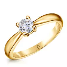 Кольцо помолвочное из золота 45519134