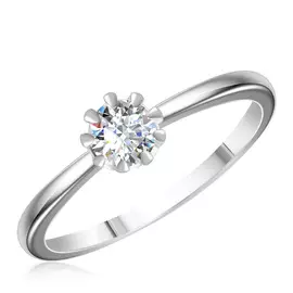 Кольцо помолвочное из золота 65119614