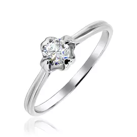 Кольцо помолвочное из золота ERG21D01000005