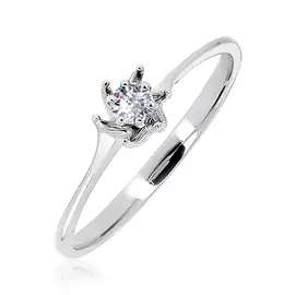 Кольцо помолвочное из золота ERG21D01000015