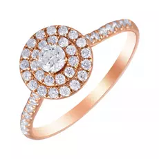 Кольцо помолвочное из золота KHAE_1070_KO_PINK