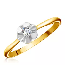 Кольцо помолвочное из золота L5319010