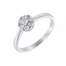 Кольцо помолвочное из золота R37945A-12_WG