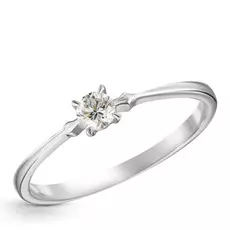 Кольцо помолвочное из золота R401518DIA002