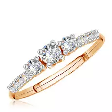 Кольцо помолвочное из золота R5119717