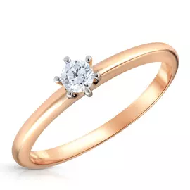 Кольцо помолвочное из золота RD0002631105