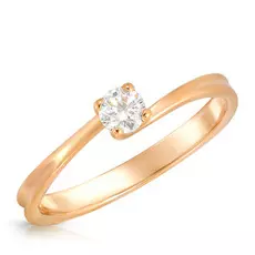 Кольцо помолвочное из золота с бриллиантом 15119631