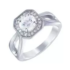 Кольцо помолвочное из золота X13R1112C513_KO_001_WG