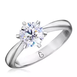 Кольцо помолвочное из золота Я5519149