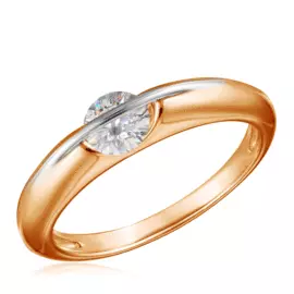 Кольцо золотое Танцующий бриллиант Air R5319148