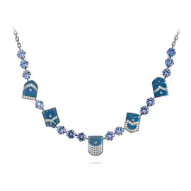 Колье из серебра 16-006-73103