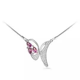 Колье из серебра 16-026-30200