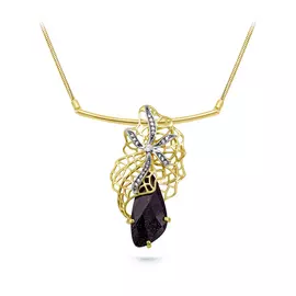 Колье из серебра 16-034-1389