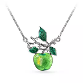 Колье из серебра 16-152-1001