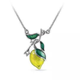 Колье из серебра 16-163-1001