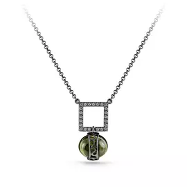 Колье из серебра 16-181-52489