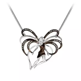 Колье из серебра 6-001-8189