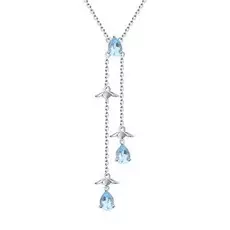 Колье из серебра 92070044