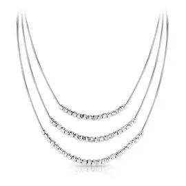 Колье из серебра 989-