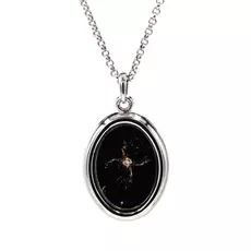 Колье из серебра ancppsecs