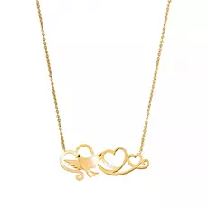 Колье из серебра GN00340A_KL_YG