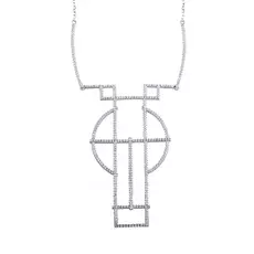 Колье из серебра HPT0054-N_KL_001_WG
