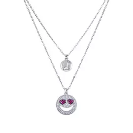 Колье из серебра N28078_KL_001_WG