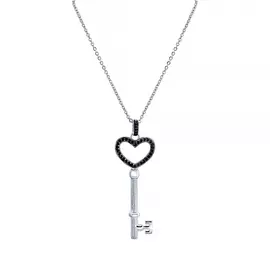 Колье из серебра N6743_KL_SP_WG