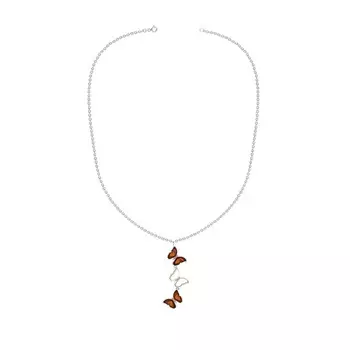 Колье из серебра N9118-1RO