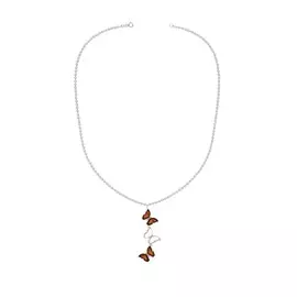 Колье из серебра N9118-1RO