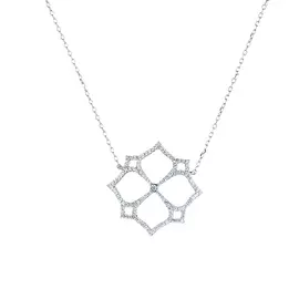 Колье из серебра NL-H0054_001_WG