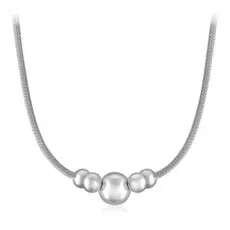 Колье из серебра NP-GI055-Rd