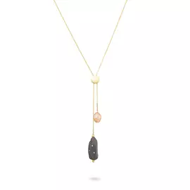 Колье из серебра RB-N361-4-X-BL-PN-X-W