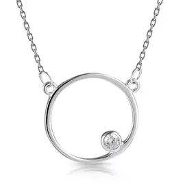 Колье из серебра с50-1272ф-