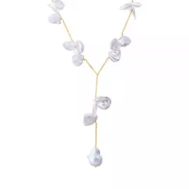 Колье из серебра SAL2313_KL_WB_YG