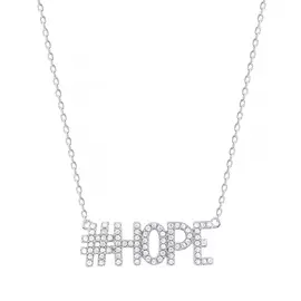 Колье из серебра SN28040_KL_001_WG