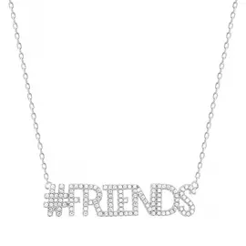 Колье из серебра SN28045_KL_001_WG