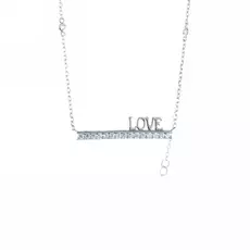 Колье из серебра SN-B0338_KL_001_WG