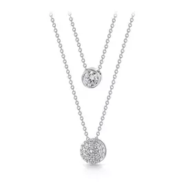 Колье из серебра Ср925Р-8720030