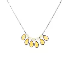 Колье из серебра TR47N_KL_KL_ZAG_WG