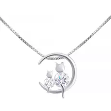 Колье из серебра yl-1372_KL_001_WG