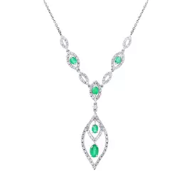 Колье из золота KR2113N-W_E-16_EM_WG