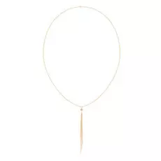 Колье из золота с фианитом 01Л111249